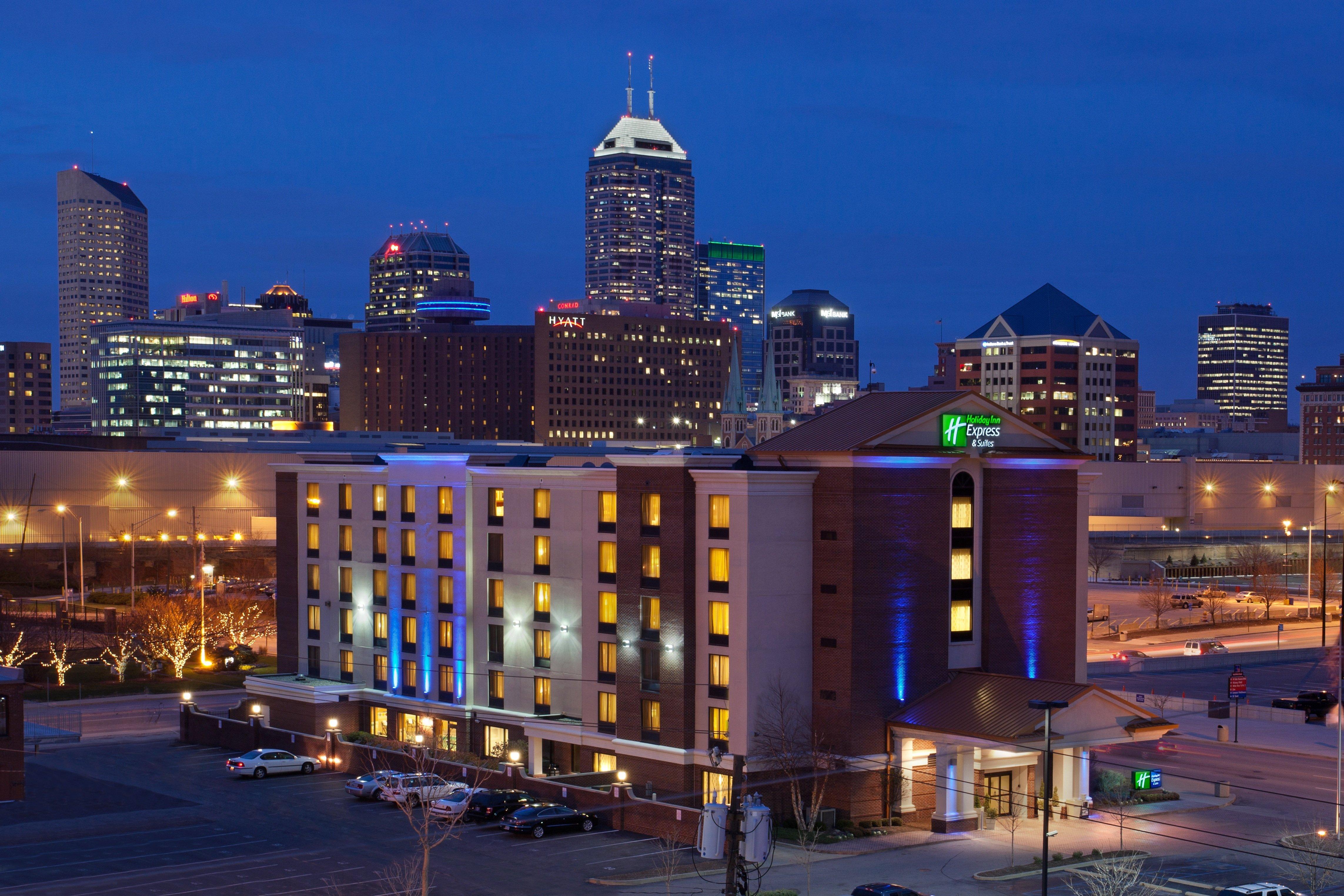 Holiday Inn Express Hotel & Suites Indianapolis Dtn-Conv Ctr By Ihg Esterno foto